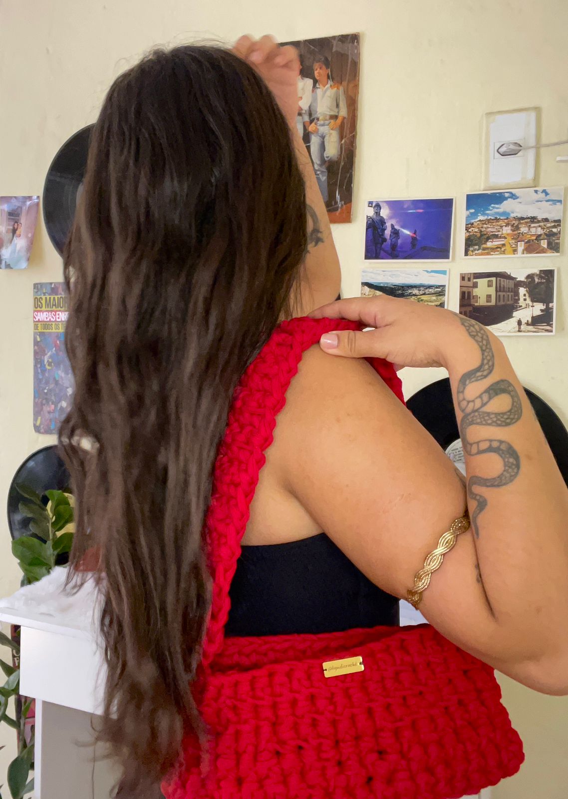 Bolsa Amélis - Byndi Crochê